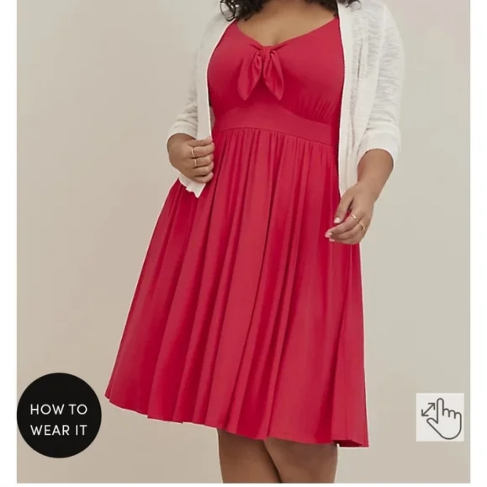 Torrid size 2 pink dress - Picture 2 of 9